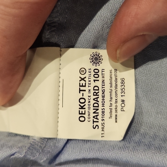 𝅺shaquille O'Neal Light Blue Houndstooth Button-Up Shirt - Picture 9 of 9